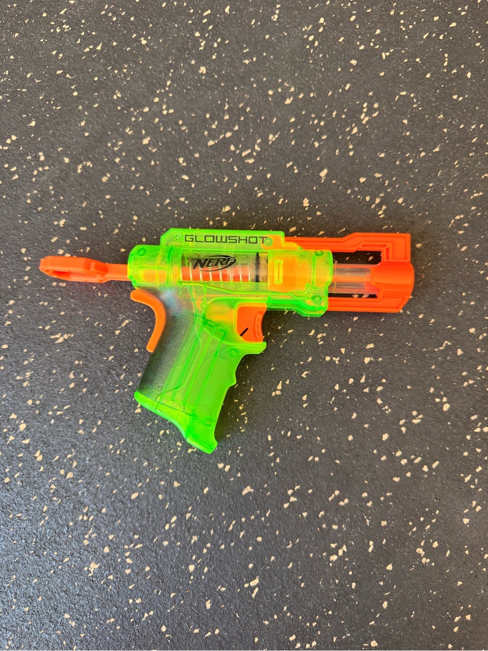 Nerf Glowshot Green & Orange Mini Dart Blaster
